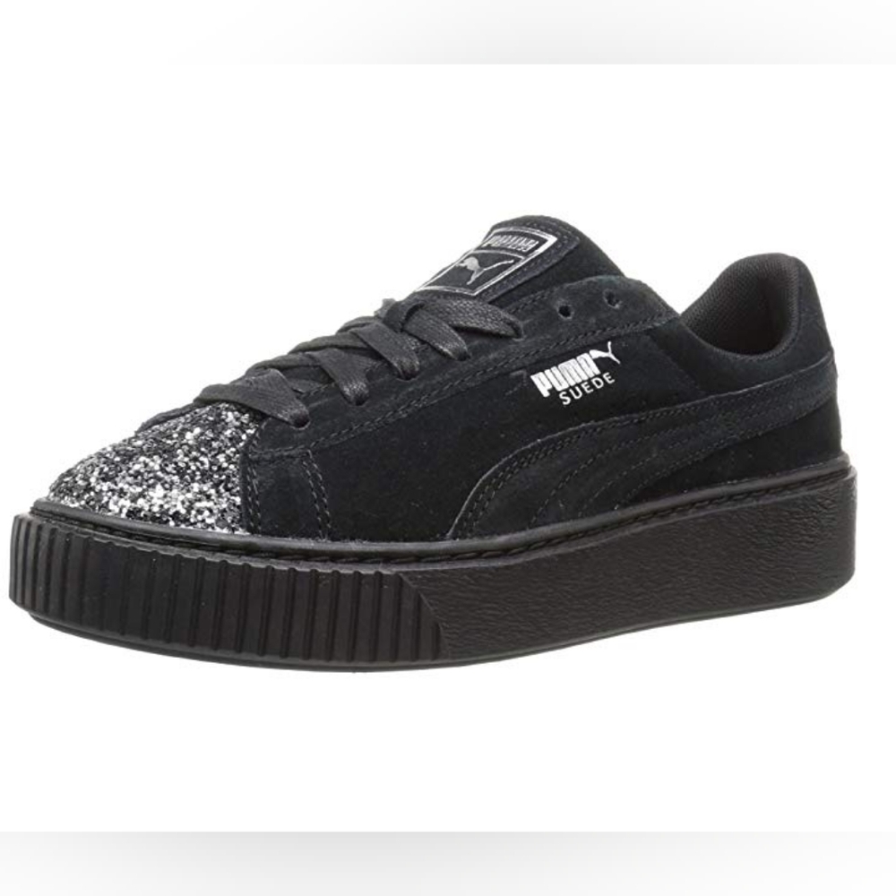 Womens Puma Suede Platform Crushed Gem